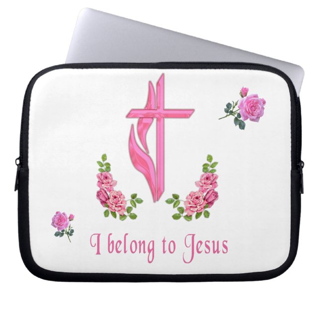 Jesus Laptop Sleeve (Front)