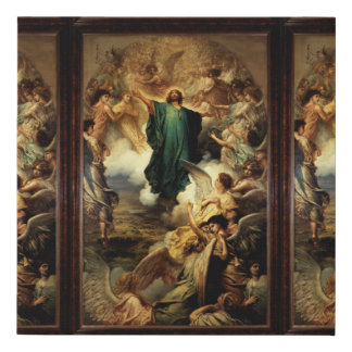 Jesus "L'Ascension" by Gustave Dore Faux Canvas Print