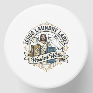 Jesus Laundry Label Washed White Jesus Laundry Was Mini Candle Favors