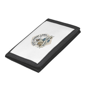 Jesus Laundry Label Washed White Jesus Laundry Was Trifold Wallet