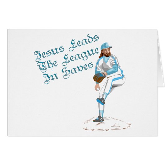 Jesus Leads The League In Saves (Front Horizontal)