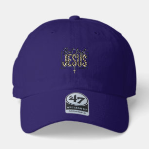 Jesus Leopard Print Christian Vintage Engraving Sh 47 Brand Hat