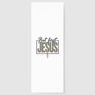 Jesus Leopard Print Christian Vintage Engraving Sh Bookmarks