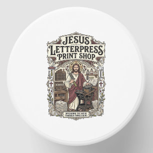 Jesus Letterpress Print Shop Jesus Letterpress Pri Mini Candle Favors