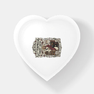 Jesus Letterpress Print Shop Jesus Letterpress Pri Paperweight