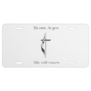 Jesus License Plate