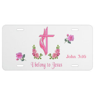 Jesus License Plate