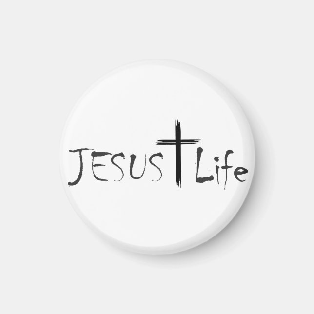 JESUS Life Magnet (Front)