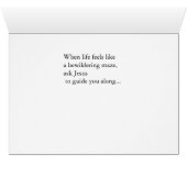 Jesus life maze cards (Inside Horizontal (Bottom))