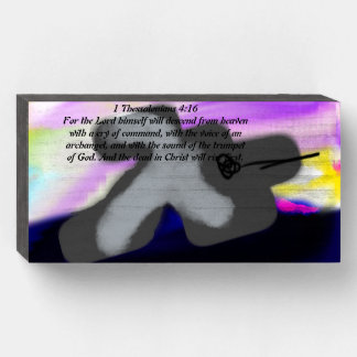 Jesus life  wooden box sign
