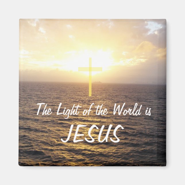 Jesus-Light of the World Magnet (Front)