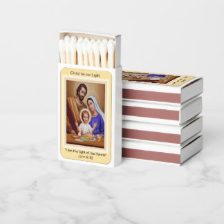 Jesus Light of the World matchboxes