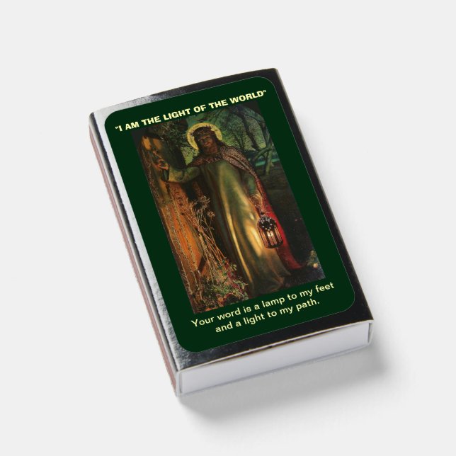 Jesus Light of the World Matchboxes (Front Closed)