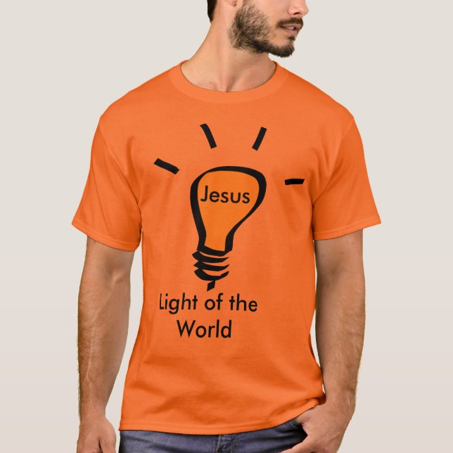 Jesus - Light of the World T-Shirt (Front)