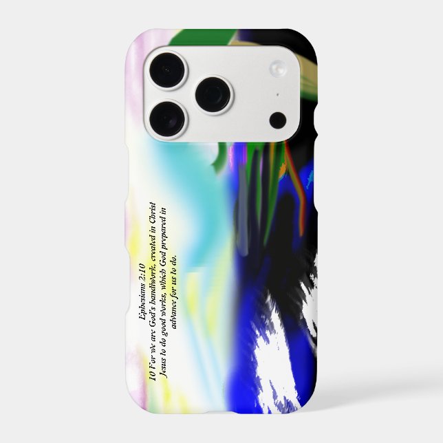 Jesus light plan iphone case (Back)
