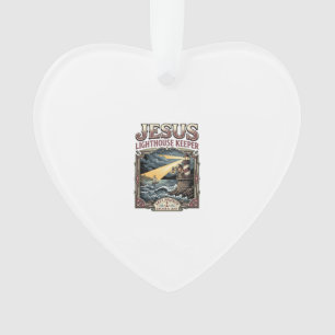 Jesus Lighthouse Keeper Jesus Lighthouse Keeper Ch Ornament