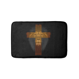 Jesus Lion of Judah Bath Mat