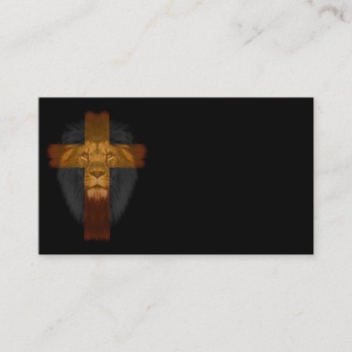 Jesus Lion of Judah Business Card