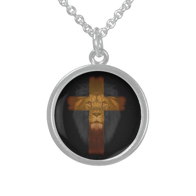 Jesus Lion of Judah Necklace (Front)