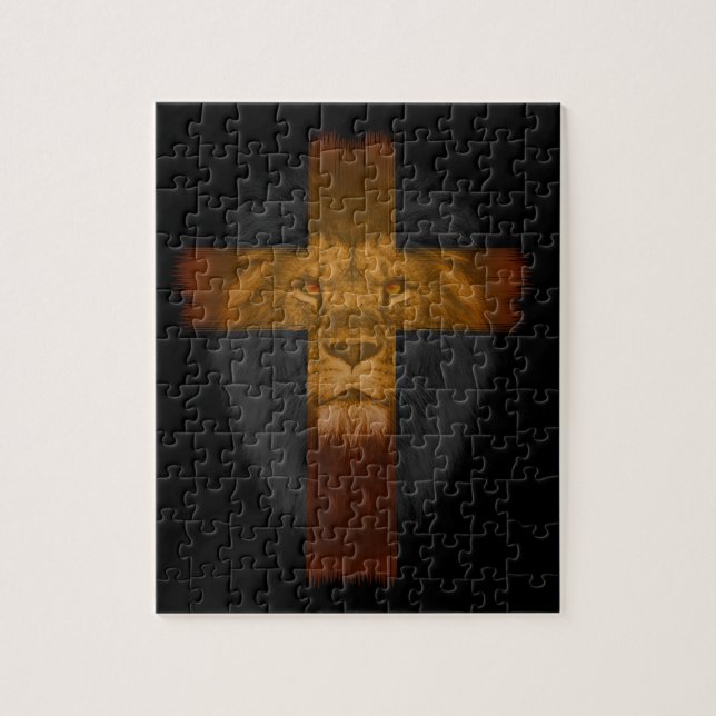 Jesus Lion of Judah Puzzle (Vertical)