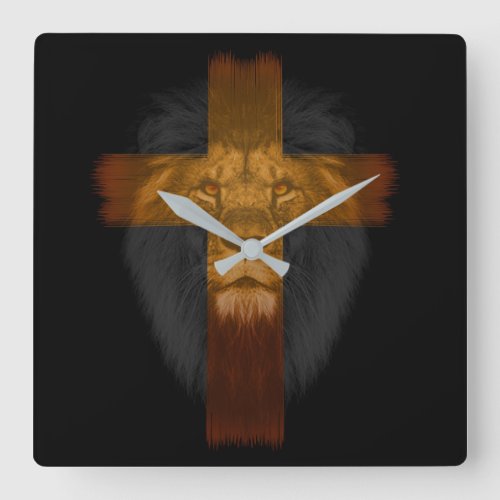 Jesus Lion of Judah Wall Clock