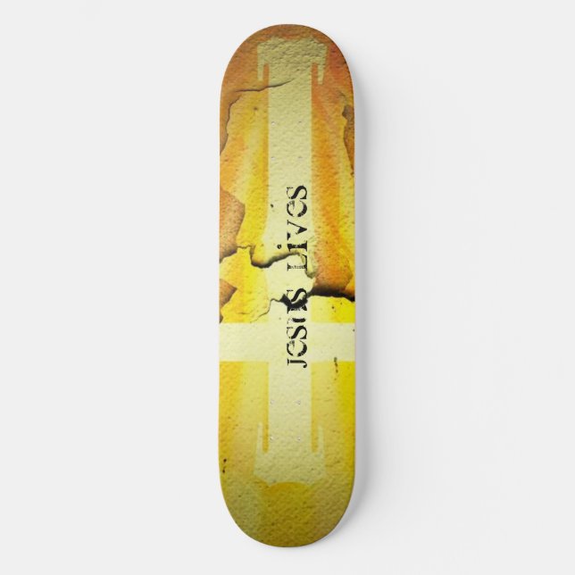Jesus Lives  Skateboard Deck (Front)