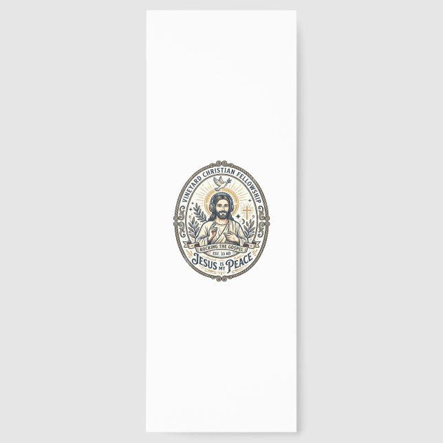 Jesus Lo Fi Study Beats Aesthetic Graphic Tee Chri Bookmarks (Front)