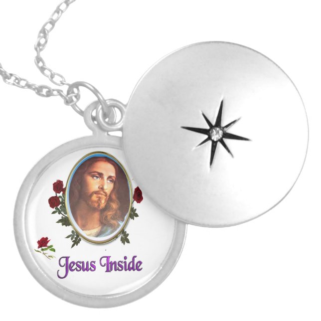Jesus Locket Necklace (Front)