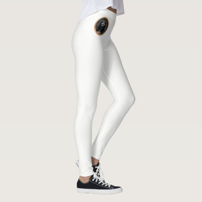 Jesus looking in the heavens leggings (Right)