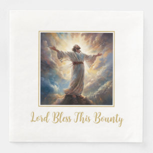 Jesus Lord Bless Paper Napkins