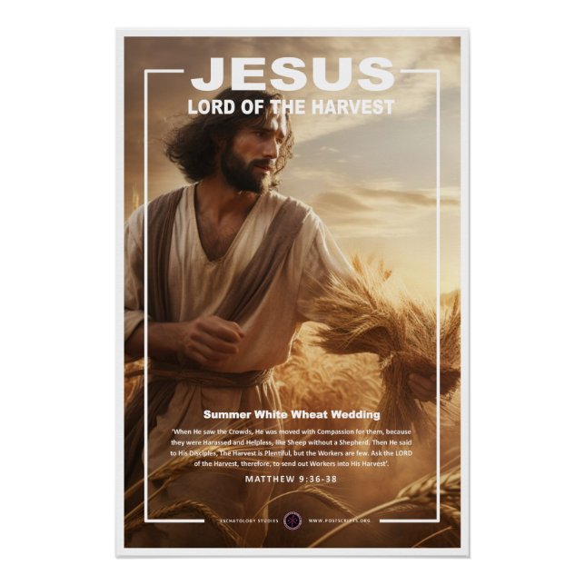 Jesus - Lord of Harvest 1 Poster (Front)