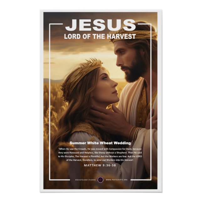 Jesus - Lord of Harvest 4 Poster (Front)