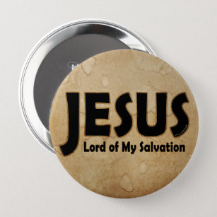 JESUS Lord of Salvation Button