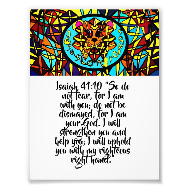 Jesus lord Savior Photo Print (Front)