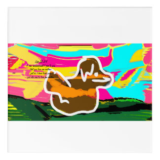 Jesus love as are acrylic print