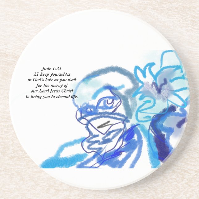 jesus love coaster (Front)