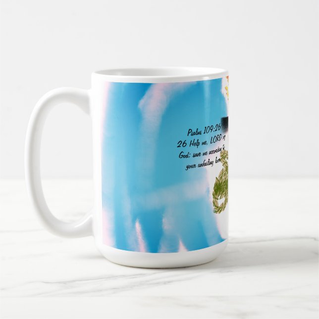 Jesus love  coffee mug (Left)