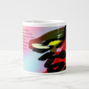 Jesus love giant coffee mug