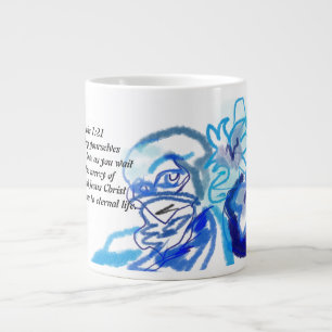jesus love giant coffee mug
