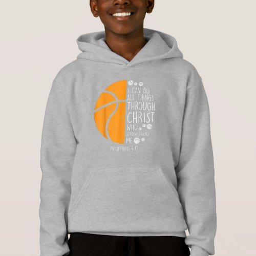 Jesus Love  I Can Do All Things Through Christ Hoodie