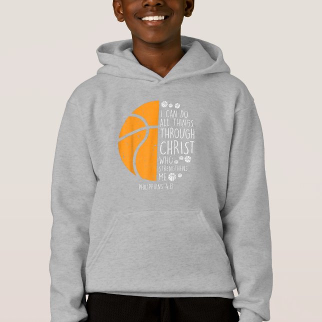 Jesus Love | I Can Do All Things Through Christ Hoodie (Front)