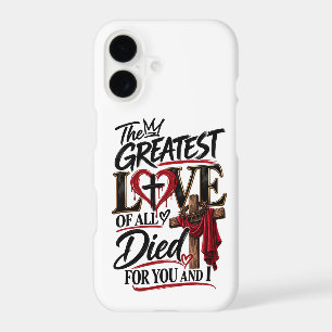 Jesus love is unconditional iPhone 17 case