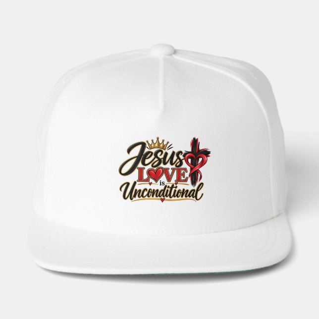 Jesus Love is Unconditional  Snap Back Hat (Front)