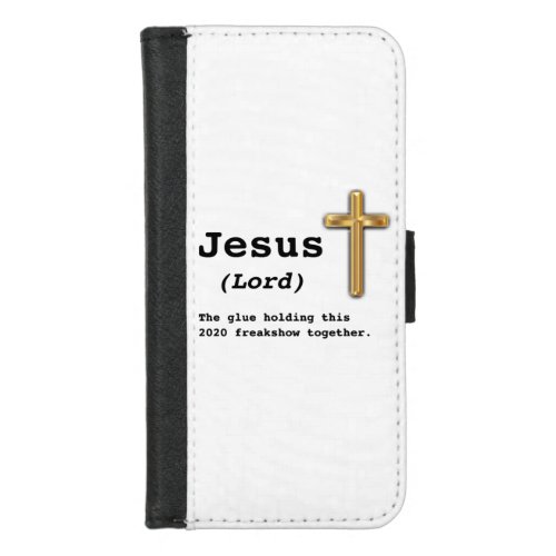 Jesus Love  Jesus Lord Christian Jesus iPhone 87 Wallet Case