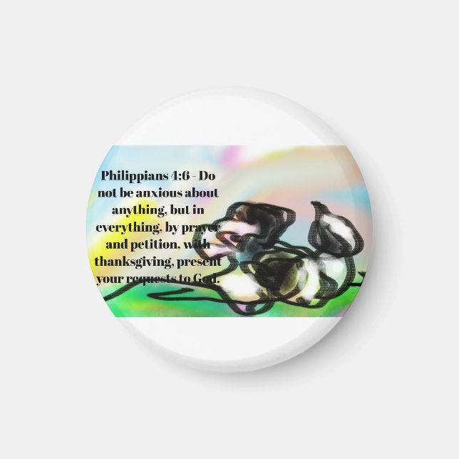 jesus love  magnet (Front)