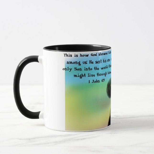 jesus love  mug (Left)