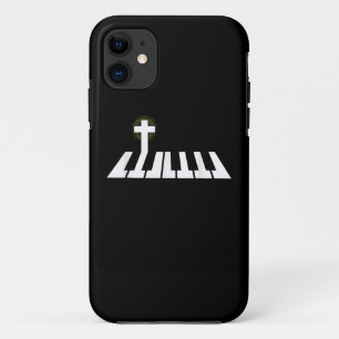 Jesus Love Piano Cross Christian Jesus Faith iPhone 11 Case