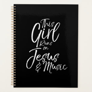 Jesus Love   This Girl Runs On Jesus & Music Planner