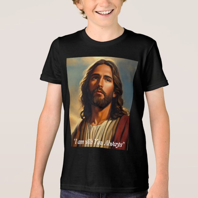 Jesus Love  Tri-Blend Shirt (Front)