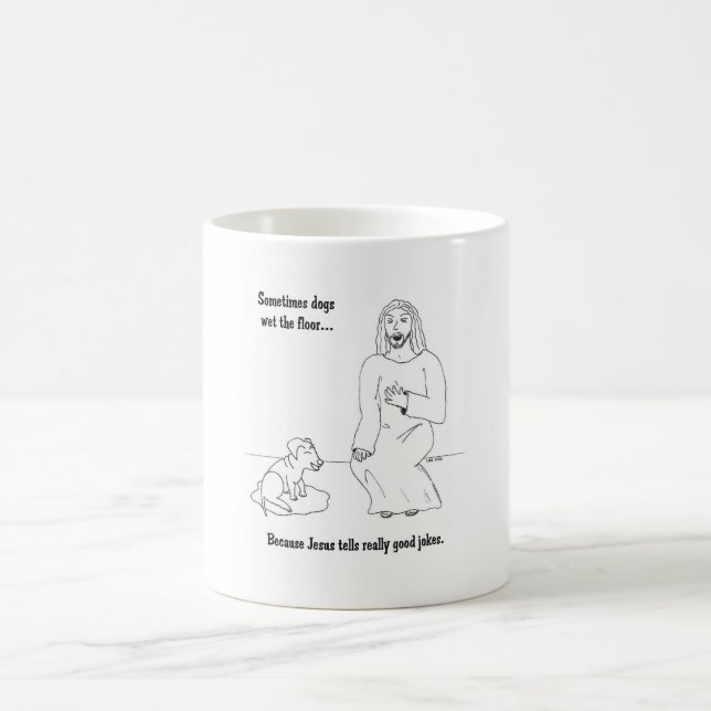 Jesus Loves Dogs Coffee Mug (Center)